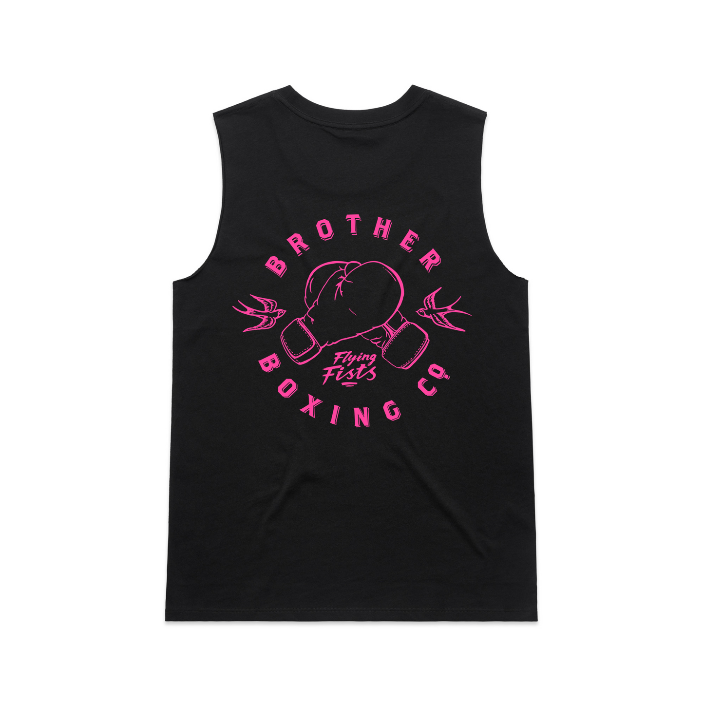 Brother Boxing Tank -Hot Pink Logo