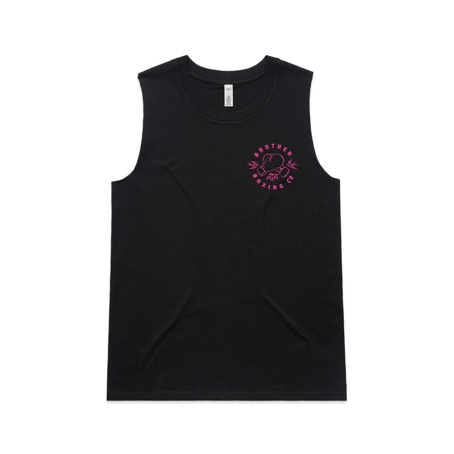 Brother Boxing Tank -Hot Pink Logo